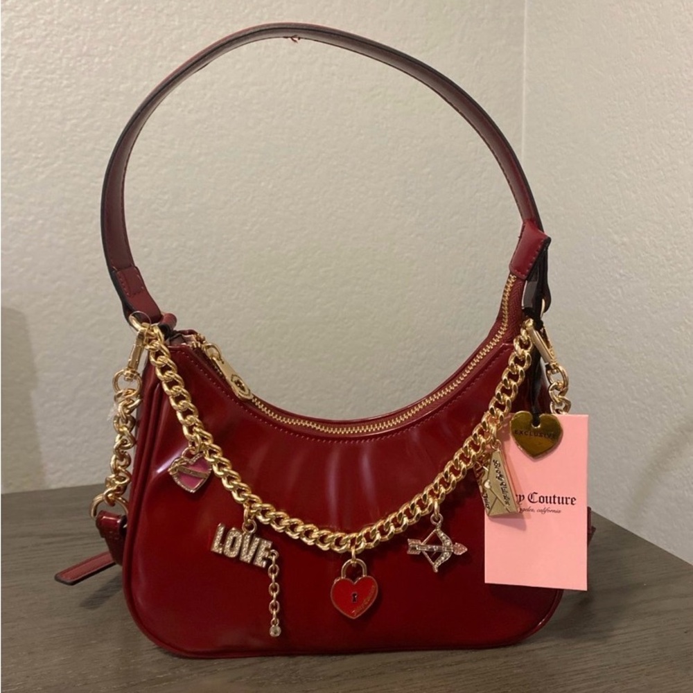 Juicy Couture Love Comes Softly Shoulder & Crossbody Purse